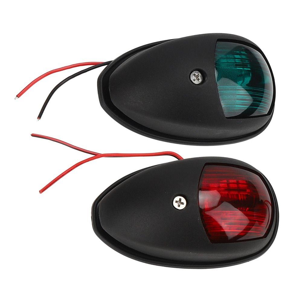 1 Pair ABS Shell Marine Navigation Lights 12 V LED Boat Bow Light  Fishing Boat