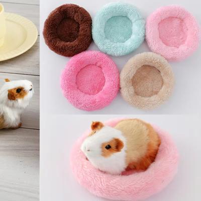 Meerschweinchen Bett Hamsterbett Runde Form Warmhalten Schlafplatz Igel Kleintier Käfigzubehör