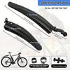2pcs Bike Mudguard Set Bicycle Fenders Splash Fender Guard Set Road Mountain MTB Front Rear Mudguard Cycling Riding Accessories