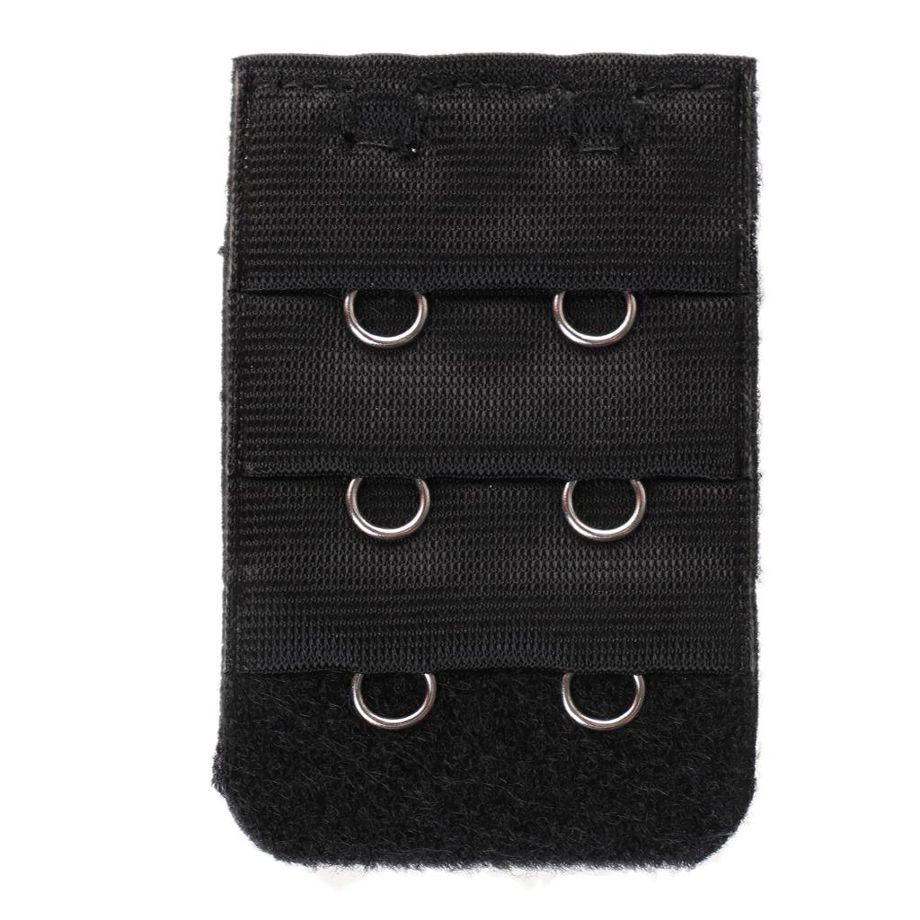 10 Pieces Bra Extender Women Extension Back Strap Clips Nylon Soft