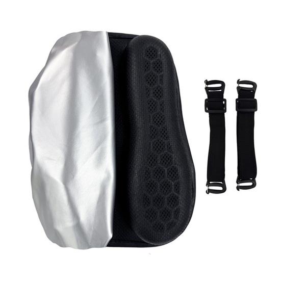 Motorcycle Seat Cushion, Gel Comfort Pad with Breathable Cooling, Waterproof Shock Absorbing Seat Cover for Cruiser Sportbike