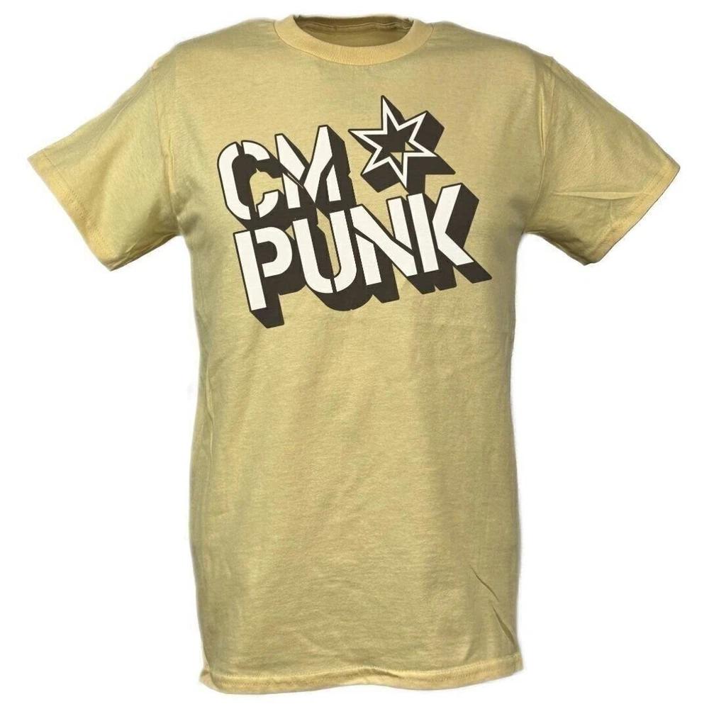 CM Punk Superstar Yellow Unisexs TShirt S