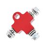 Tee Connector Coupling 3‑Way Tubing Hose Steel   for Motorcycle ATV Modification