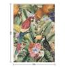 Amazon Birds and Fruits Watercolor Throw Blanket Soft Decorative Bed Flannels Blankets