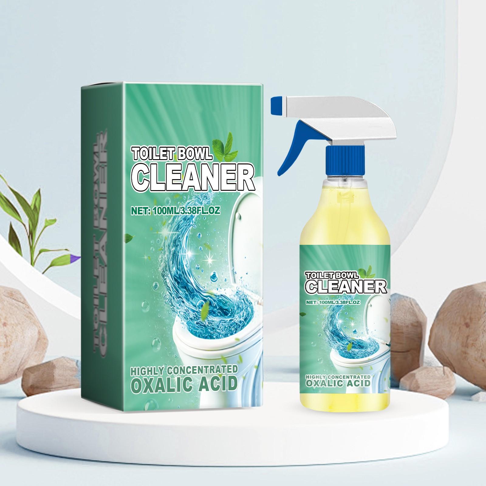 Желтый щавелевый очиститель плитки высокой концентрации для туалета и ванной комнаты — фото 7