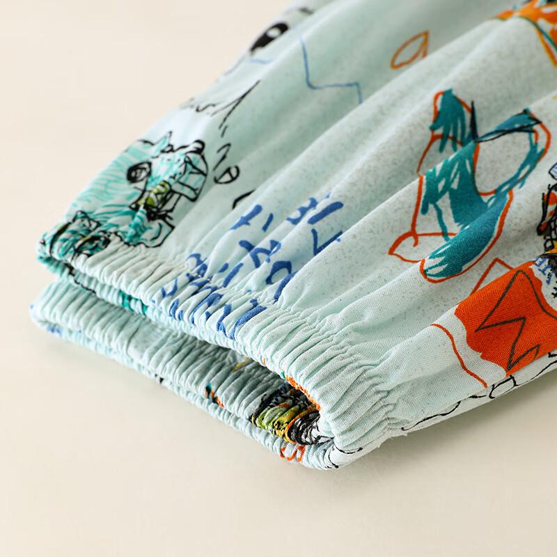 Purple Blossom Boys' Long-Sleeve Pajama & Homewear Set