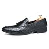 Formal Leather Shoes for Men Tassel Casual Brogue Flats Carved England Mens Dress Shoes Men's Loafers Office Oxford Shoes