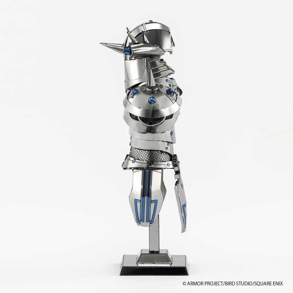 Tenyo Dragon Quest Metallisk Nano Puslespill Vill Metallrustning Vill Metallhjelm &