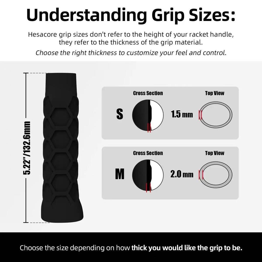 Cross-border Multi-color High Elastic Silicone Pickleball Racket Grip Cover Octagonal Honeycomb Protective Sports Outdoor Tennis