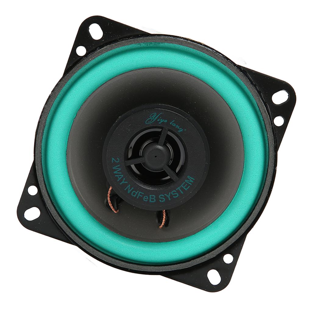 4 Inch Car Speakers 100W High Power Mid Range Stereo High Sensitivity Car Coaxial Speaker for Car Sound Systems