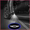 2Pcs Auto LED Door Welcome Projector Lights Wireless Ghost Shadow Step Light For MINI Cooper Fridge One S F56 R57 R58 R60 JCW Countryman Clubman
