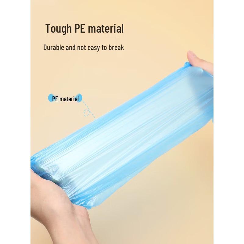 MARYYA Disposable PE Shoe Covers, 100 Count