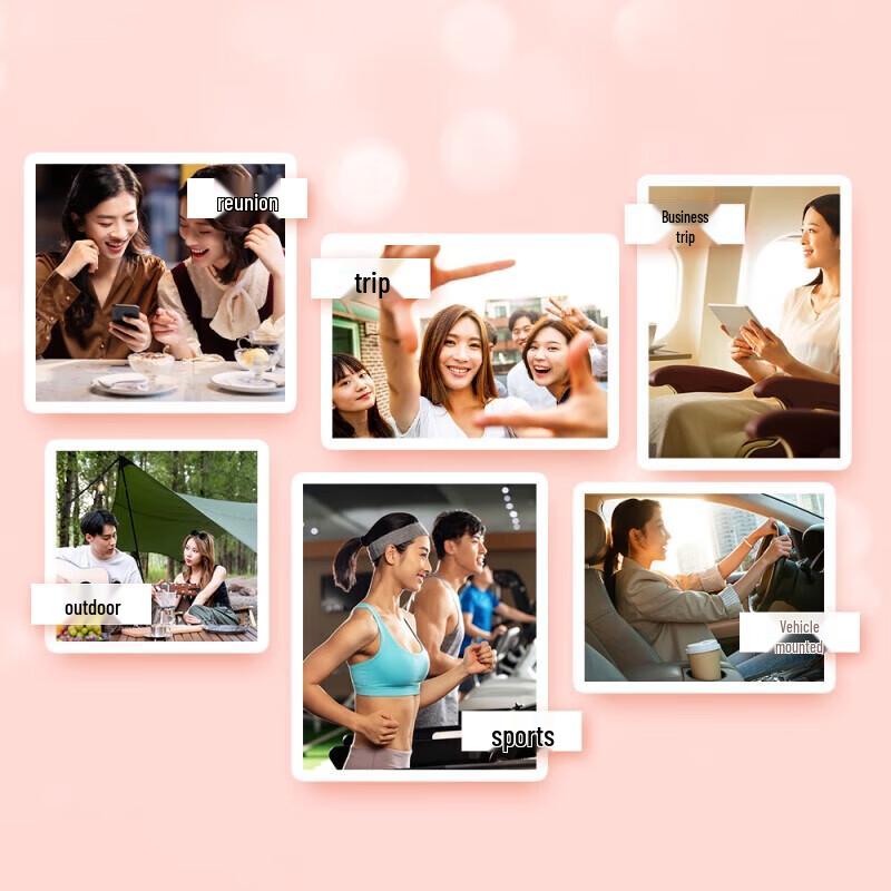 Jie Rou Pink Face 3-Ply Facial Tissues
