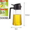 2 In 1 Oil Sprayer Spray Sprayer Oil Dispenser Kitchen Spray Oil Bottle for Olive Oils Cooking Frying BBQ Camping Large Capacity