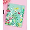 DOODLE Hard Bound Spiral Notebook Diary with Bookmark Dangler and Sticker Pages I B5 I Undated I 160 Ruled Pages I 80 GS