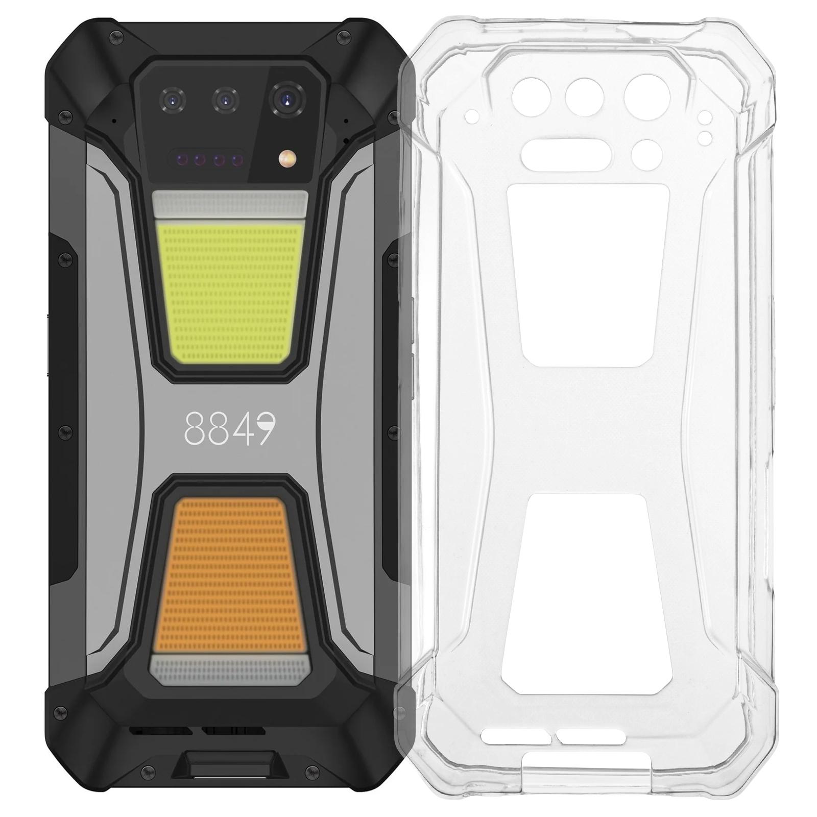 

Для чохла Unihertz Tank 2 Pro м який ТПУ захисний чохол для телефону від падіння Transparent