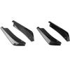 Carbon Fiber Material Car Modification Parts Diffuser Universal Rear Corner  Auto Accessories