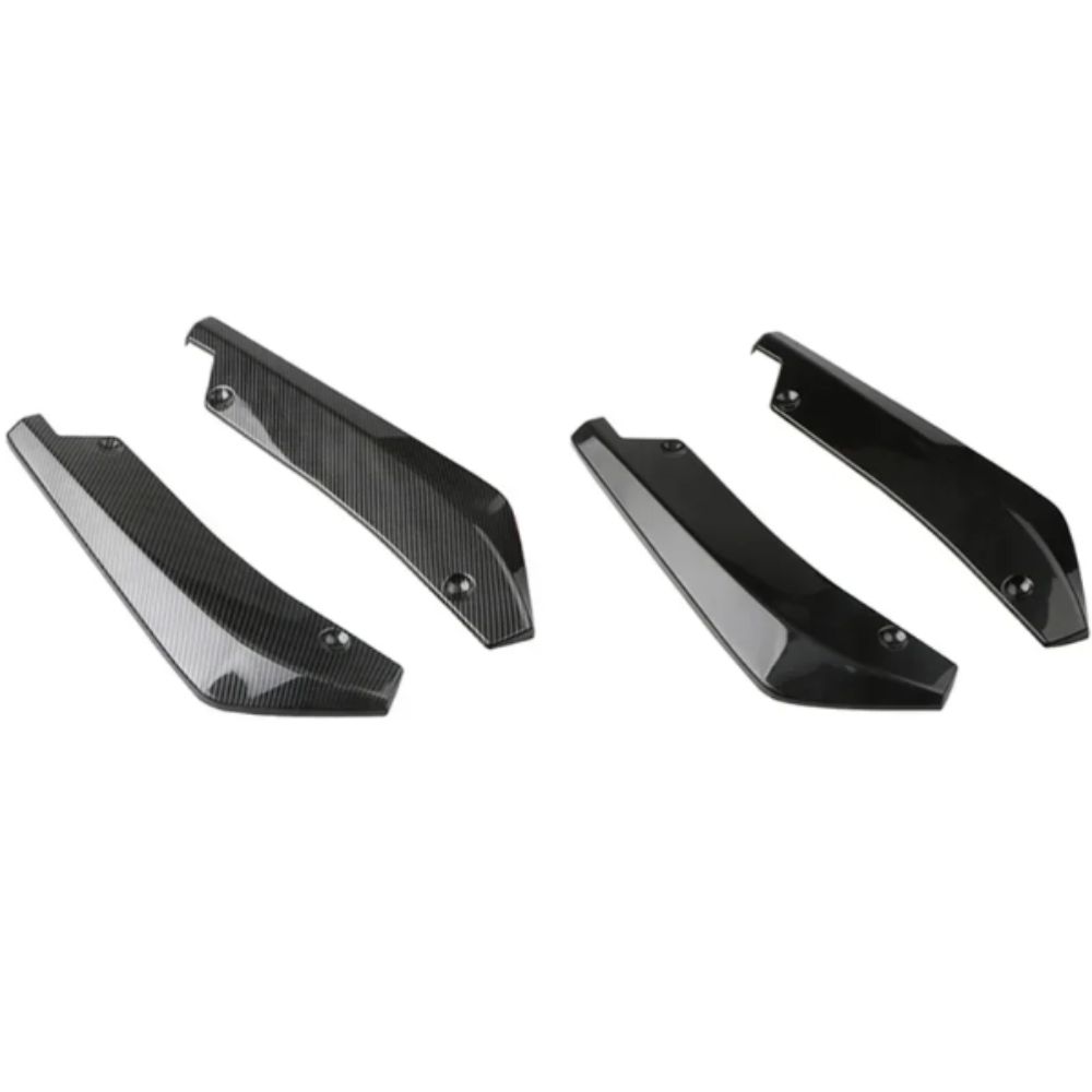 Carbon Fiber Material Car Modification Parts Diffuser Universal Rear Corner  Auto Accessories