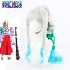 Soft And Heat-resistant Synthetic Silk Fiber Wig For Cosplay And Role Play