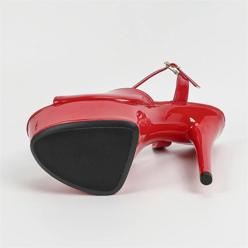 Fashion Eilyken Sexy Platform Ultra Stiletto High Heels Womens Sandals Design Style Pearl Peep Toe Wedding Party Prom Female Shoes