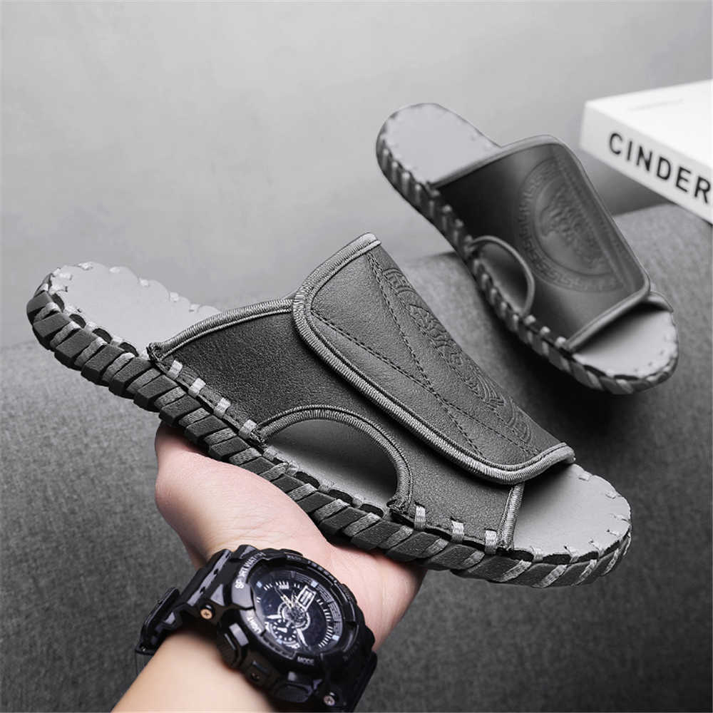 Fashion Ablution Beach Lying Big Size Sneakers White Sandals For Men Shoes Men's Summer Slippers Sports Tenys Cheap Everything 0