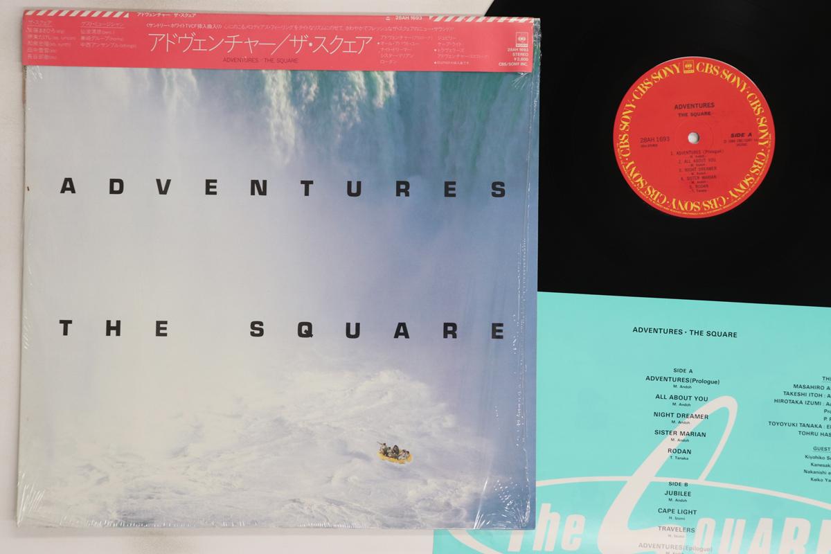 

LP Record SQUARE - Adventures 28AH1693 CBS SONY 1984 Japan Obi Jazz Used