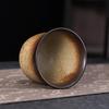 Hearthside Ceramic Japanese Tea Tasting Cup - Retro Coarse Pottery Gongfu Style