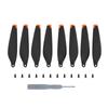 8pcs Propeller Replacement Wing Blade with Screw Accessories Propeller Blade Spare Parts Light Weight Low-Noise for DJI Mini 3