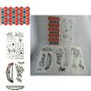 Suicide Squad Harley Quinn Tattoo Sticker Water Transfer Decal For Halloween Decor