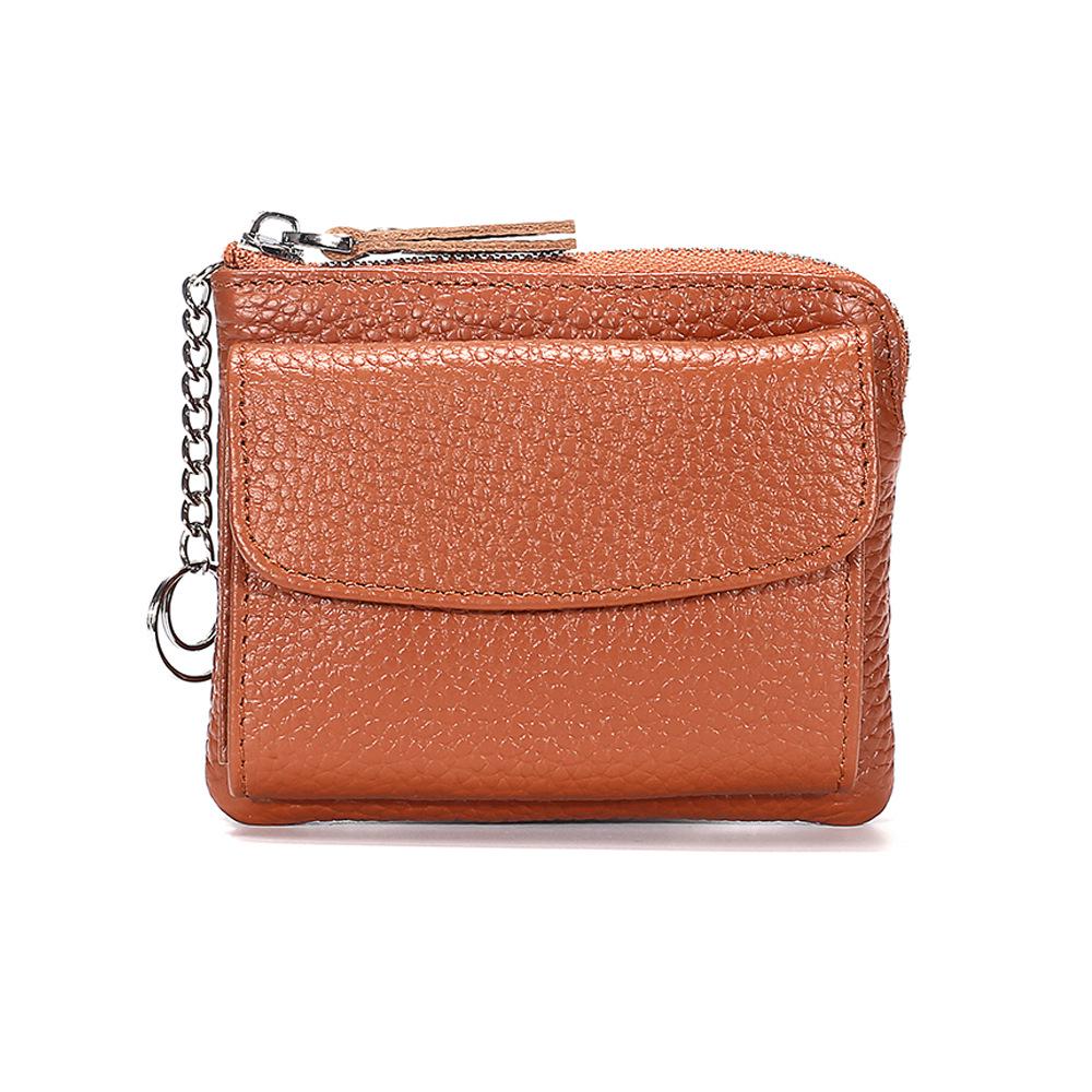 

Japan, Europe and the United States change bag multi-layer simple, mini zipper coin bag women s small wallet card bag