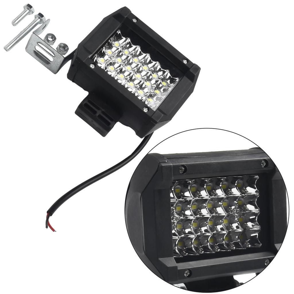 Brand New Led Work Light Accessories High Strength And Durability LED Work Light Parts Replacement Spot White ABS Forklifts