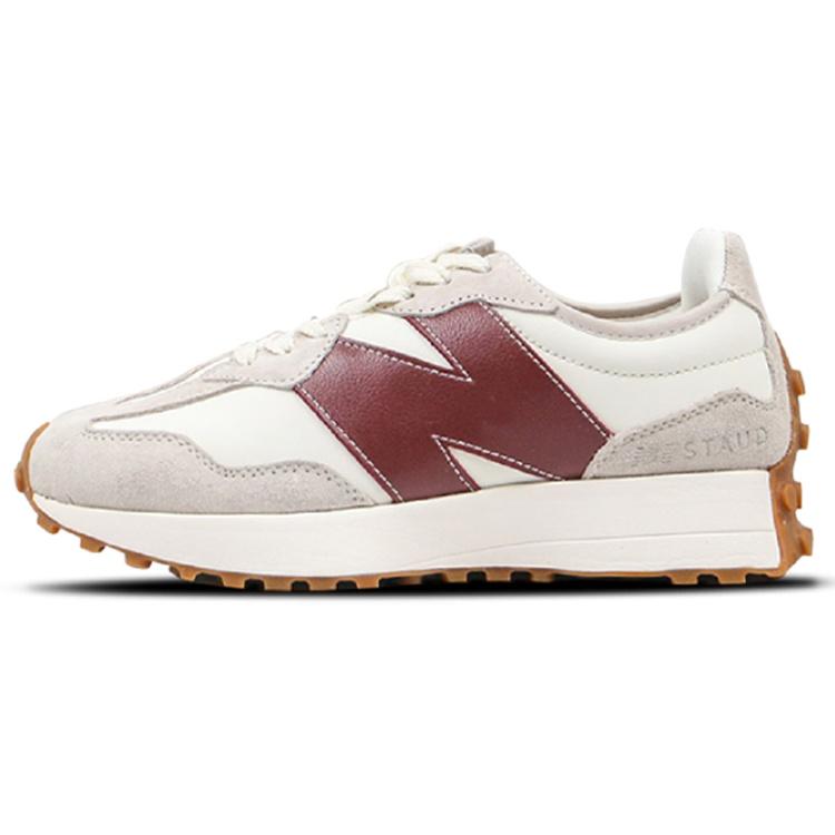 (WMNS) New Balance STAUD x 327  Grey Burgundy  Women s WS327SG EU 42.5