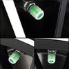 2026 Horká Samolepka na Auto 4ks Svítící Krytky Ventilků ABS Fluorescenční Kryt Ventilku Kolečka Pneumatiky Pro Kia Rio Picanto Sportage Niro Morning C