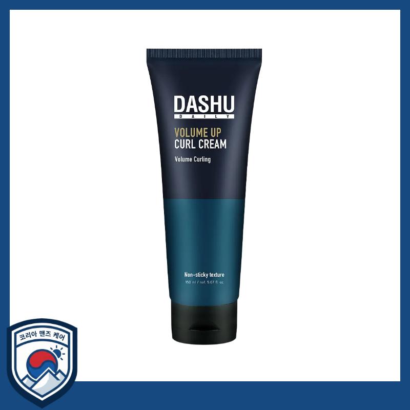 

[DASHU] Daily Volume Up Curl Cream 150ml - Professional Styling & Essence for Natural Curls and Volume