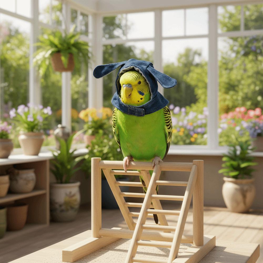 Windproof Pet Bird Cape Cozy Bird Flight Cap Bird Accessories Parrot Cloak Photography