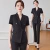 Women's Short Sleeve Business Suit Set
