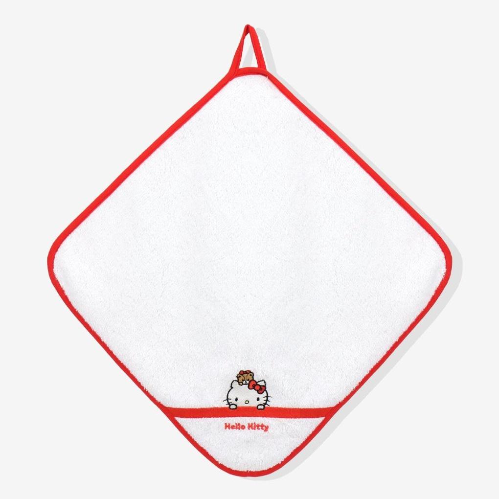 [Renoma] Premier Farm Sanrio Characters Basic Ring Hand Towel 5-Piece Set_0E5AU61735