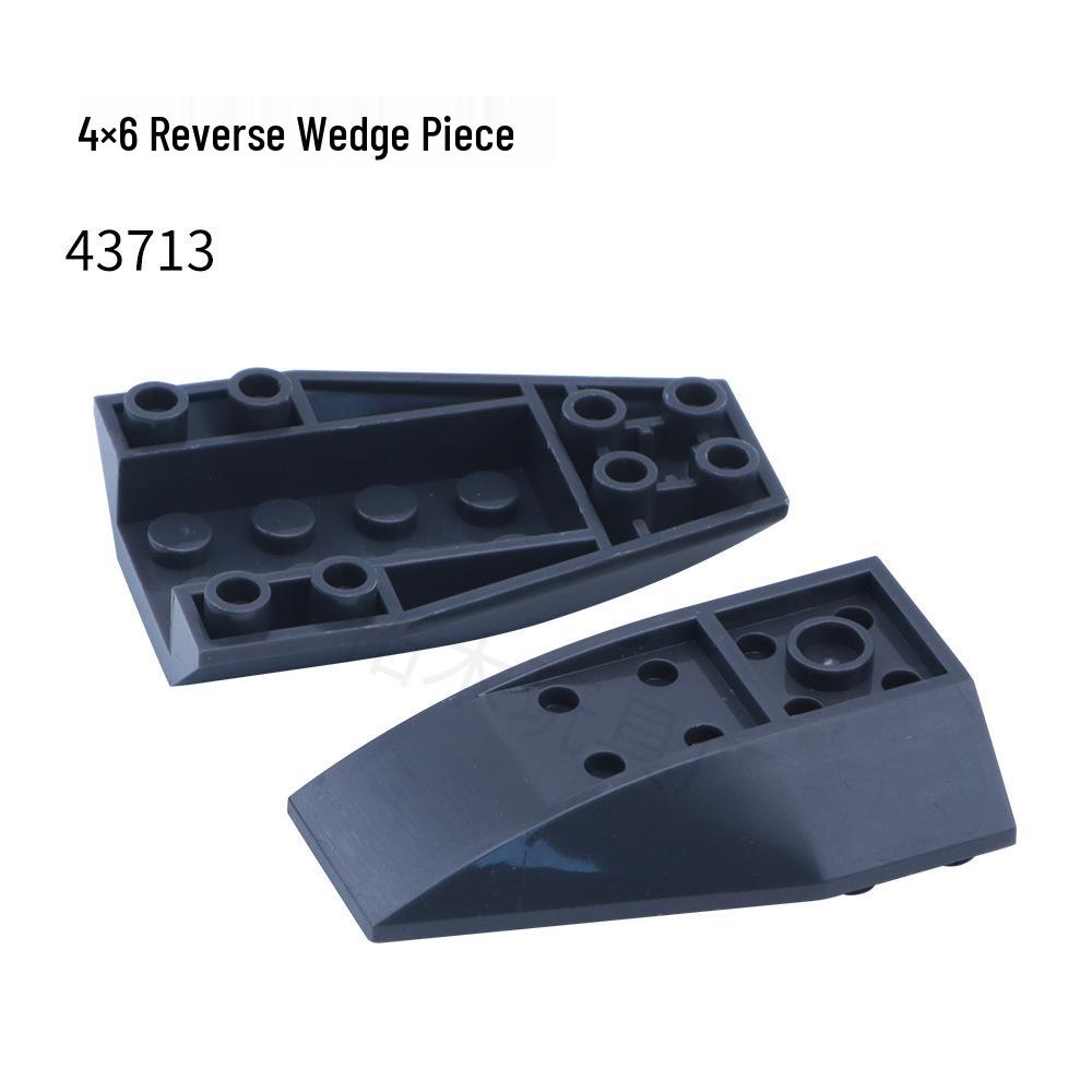 

4x6 Reverse Wedge Compatible with LEGO 43713 чорний