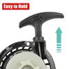 Recoil Start Easy Pull Starter For 2 Stoke Pocket Bike Mini Moto ATV Quad Dirt Pit Bike Aluminum Alloy 47cc 49cc Engine Parts