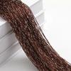 100x200CM Living Room String Curtain Shiny Tassel Silver Line Cortinas Solid Color Window Home Door Divider Curtain