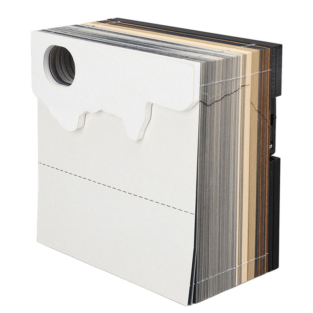 3D Notepad, Tear Away Notepad, 2024 Desk Calendar Notepad, 3D     Weekly Calendar Notepad, Post Notes Desk Calendar, Decoration Gift for Scho