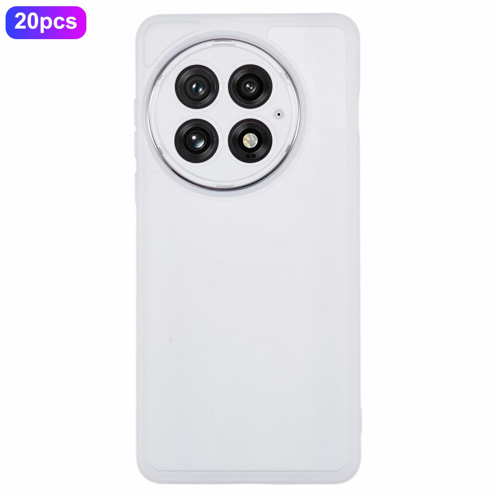 

Оптовая закупка 20 шт. Чехол для OnePlus 13 с гальванизированной рамкой камеры, ТПУ чехол для телефона с точными вырезами Transparent White