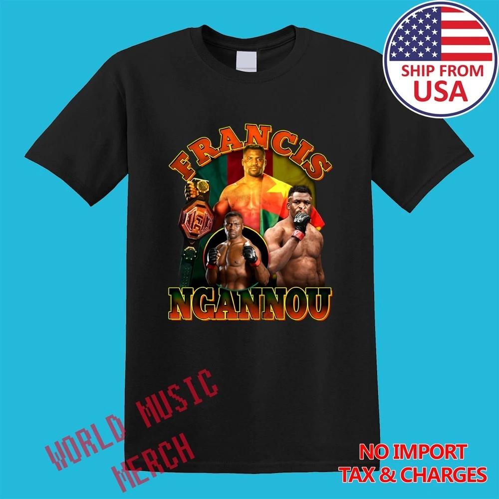 

Francis Ngannou The Predator MMA Fighter Men s Black Size S-5XL XL