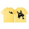 Arcane Game Double Sided Graphic T Shirts Men Women High Quality Fashion Oversized Tshirts Summer Casual Short Sleeve Tshirt