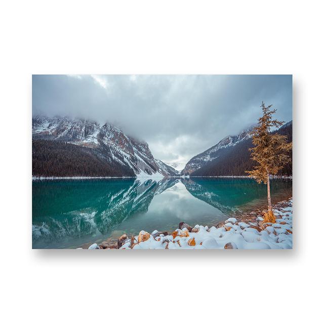 Winterlandschap Meer Foto's Canvas Schilderij Muurkunst Sneeuw Posters en Prints Muurkunst voor Woonkamer Home Decor Cuadros