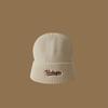 Winter versatile wool hat femininity shows Baijiu red knitted hat high quality original warm cover hat men