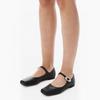 Vintage Mary Janes Women Ballet Flats Fashion Square Toe Strap Buckle Dance Walking Loafers Casual Girls Shoes