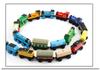 Magnetic Thomas the Tank Engine Wooden Train Set with Cake Party Decorations