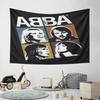 "ABBA Retro Pop Art Design" Pattern Wall Hanging Tapestry Decorative Tapestry Home Decor for Bedroom and Living Room