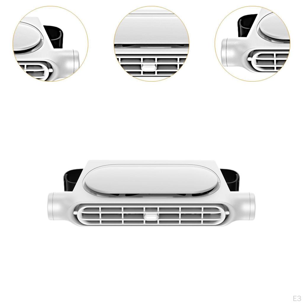 Car Backseat Fan Universal Compact Portable Versatile Lightweight Vehicle Electric Air